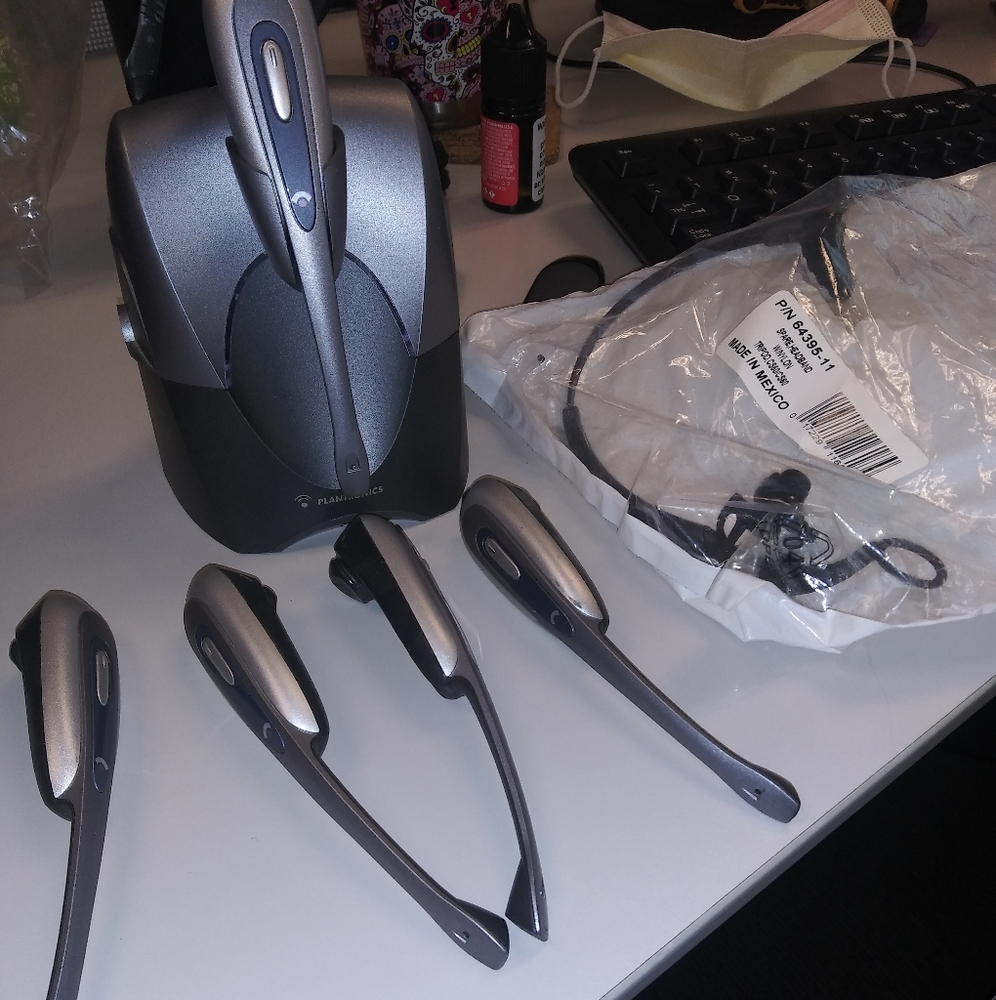 Plantronics CS55 Wireless office headset Bundle